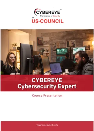 Cybersecurity Expert course presentation front cover image